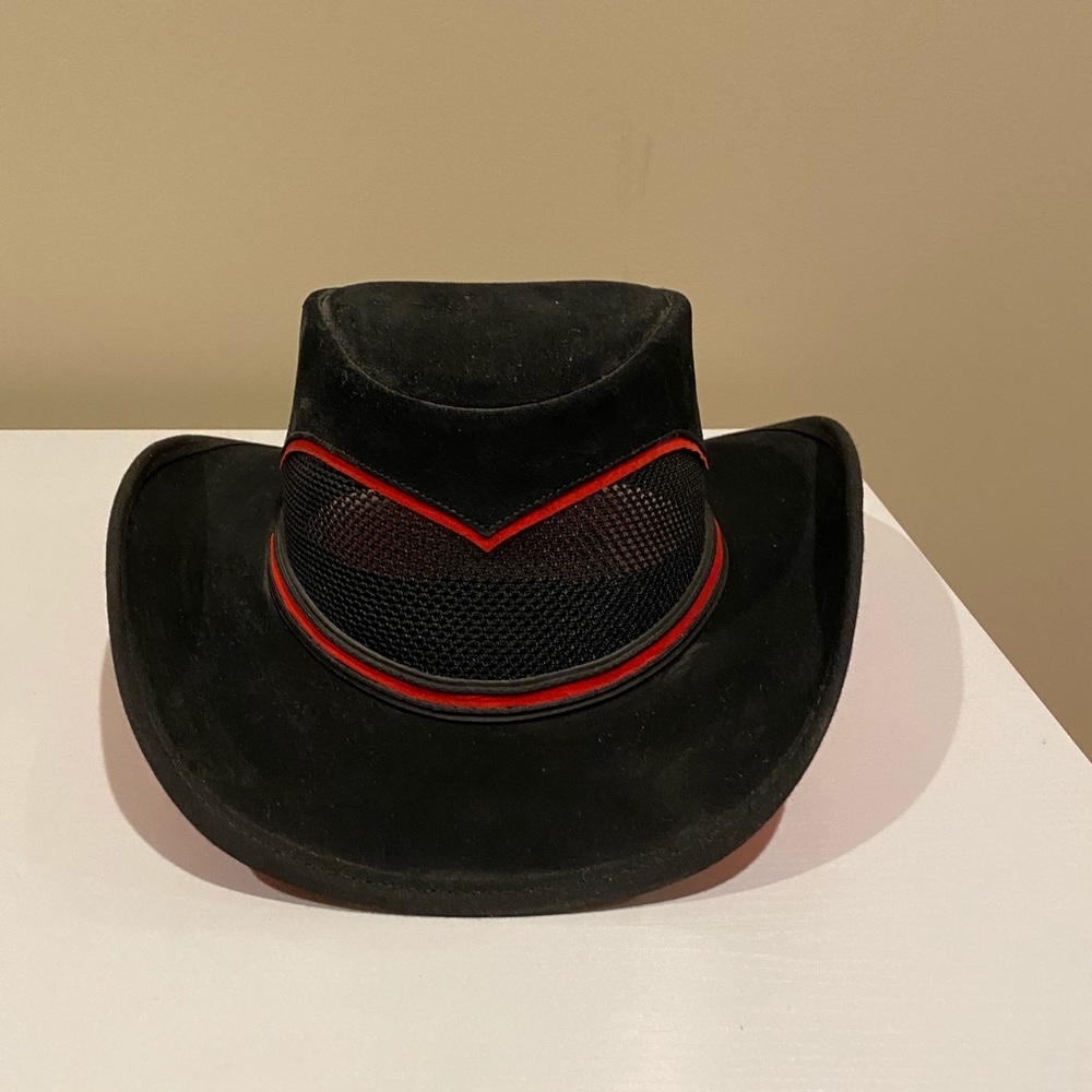 Head n Home vented suede cowboy hat
